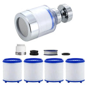 Faucet Filter Elements Remove Water Purifier Filter Chlorine Heavy Metal Faucet Adapter PP Cotton Filtration for Kitchen Bathroom HASHTAG