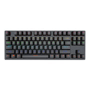 Tastiera meccanica da gioco retroilluminata Kit meccanico da gioco RGB PC tastiera cablata USB Keybord tastiera ergonomica per Computer Mini Teclado HASHTAG