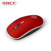 Mouse wireless iMice Mouse per computer 1600 DPI Suono ergonomico Mause Mouse per PC USB Mouse wireless muti per laptop HASHTAG
