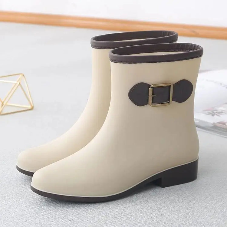 Waterproof Rain Boots with Thermal Lining Nonslip Rubber Liebe - Making Life Easier