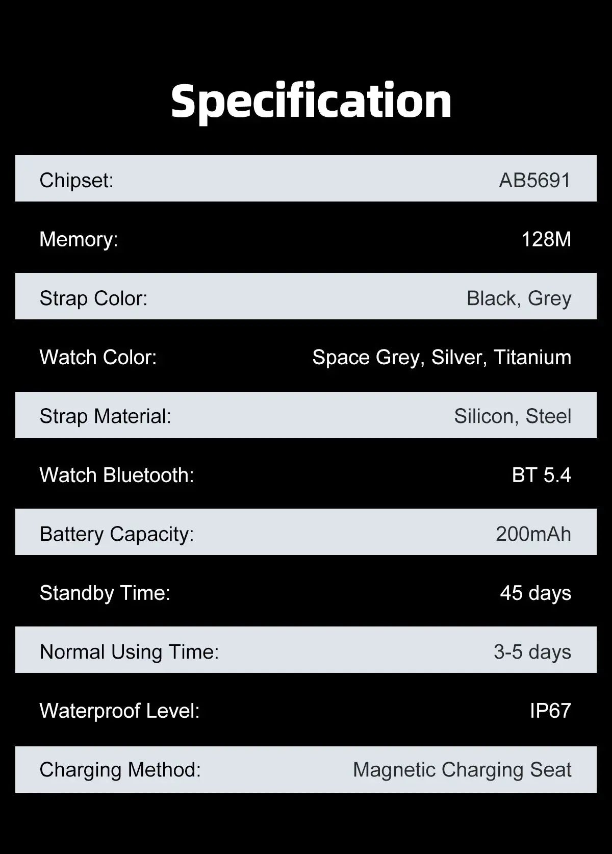 Nuovo Ultra Sottile smartwatch  "AMOLED 360*360 HD Pixel Display Always Show Time Promemoria Chiamata Smartwatch Delle Signore Per huawei - My Hashtag Shop