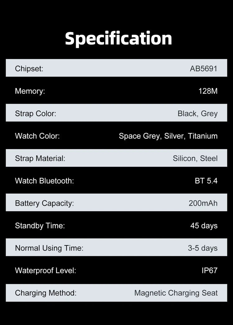 Nuovo Ultra Sottile smartwatch  "AMOLED 360*360 HD Pixel Display Always Show Time Promemoria Chiamata Smartwatch Delle Signore Per huawei - My Hashtag Shop