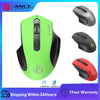 Mouse wireless IMICE Mouse silenzioso 2.4G 4 pulsanti Mouse ottico per computer 1600 DPI Mouse ergonomico con batteria per PC portatile da ufficio HASHTAG