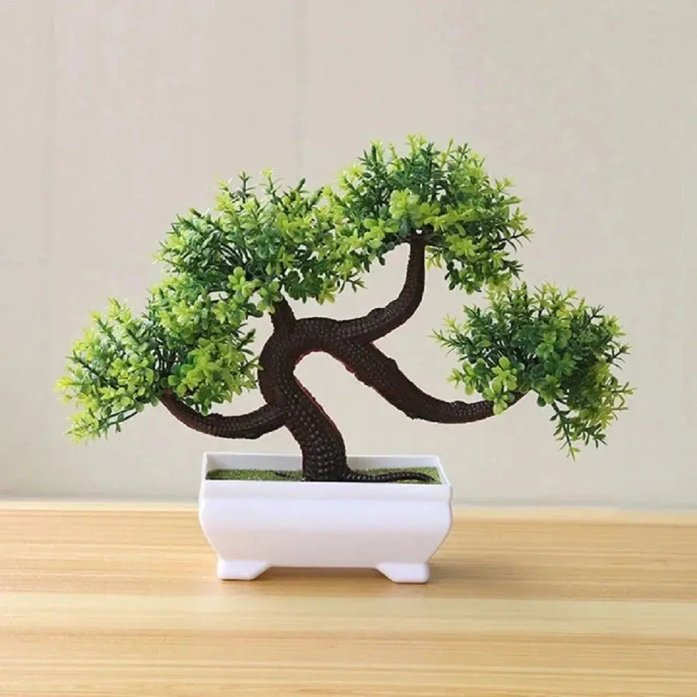 Small Tree Grass Flower Potted Bonsai Home Office Decor. Liebe - Making Life Easier