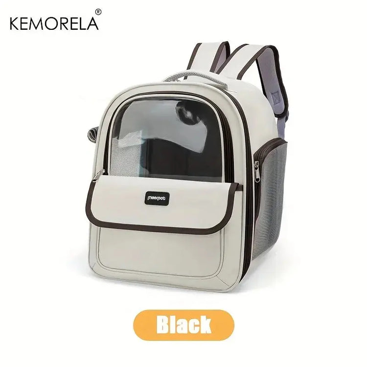 Zaino per animali domestici per gatti e cani Borsa da trasporto traspirante con capsula trasparente per esterni di grandi dimensioni Forniture per animali domestici - My Hashtag Shop
