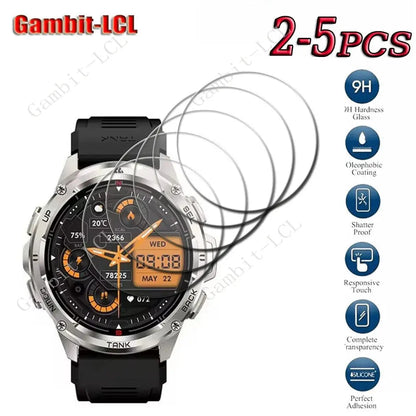 Smartwatch Vetro Temperato Duro Per KOSPET TANK T3 Ultra GPS Astuto Della Vigilanza TANKT3Ultra T 3 Pellicola Della Copertura Della Protezione Dello Schermo