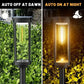 Luci solari a LED impermeabili per vialetto da giardino - Illuminazione automatica del percorso Illuminazione paesaggistica esterna Accensione/spegnimento automatico al tramonto