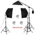 SH Kit di illuminazione Fotografia 50x70CM Softbox Sistema di illuminazione professionale con lampadine fotografiche E27 Attrezzatura per studio fotografico - My Hashtag Shop