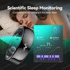 Nuovo Monitor ECG Smart Ring 2025 Frequenza cardiaca Monitoraggio della salute dell'ossigeno nel sangue Modalità multi-sport Temperatura 3ATM Smartring impermeabile HASHTAG