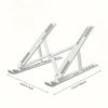 Portable Laptop Stand  Foldable ABS Material, Adjustable Desktop Height, Heat Dissipation, Laptop Stand, Storage Rack laptop arm HASHTAG