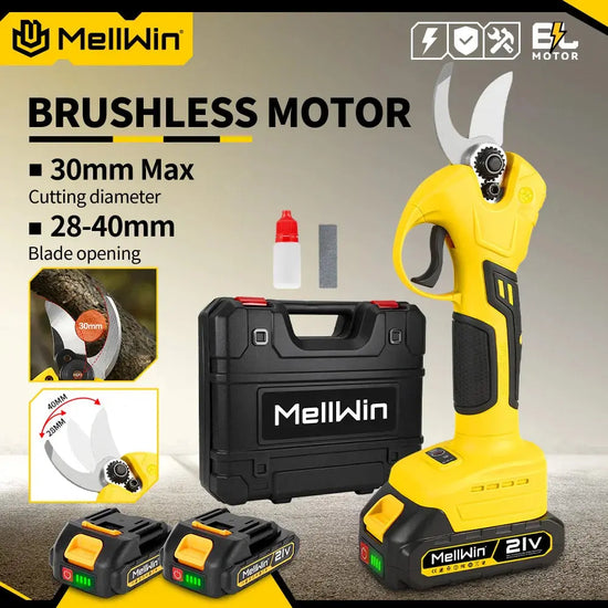 Cesoie elettriche da potatura senza spazzole Cordless Rami di alberi da frutto Taglierina Forbici da giardino per Makita 18V Batteria Spille