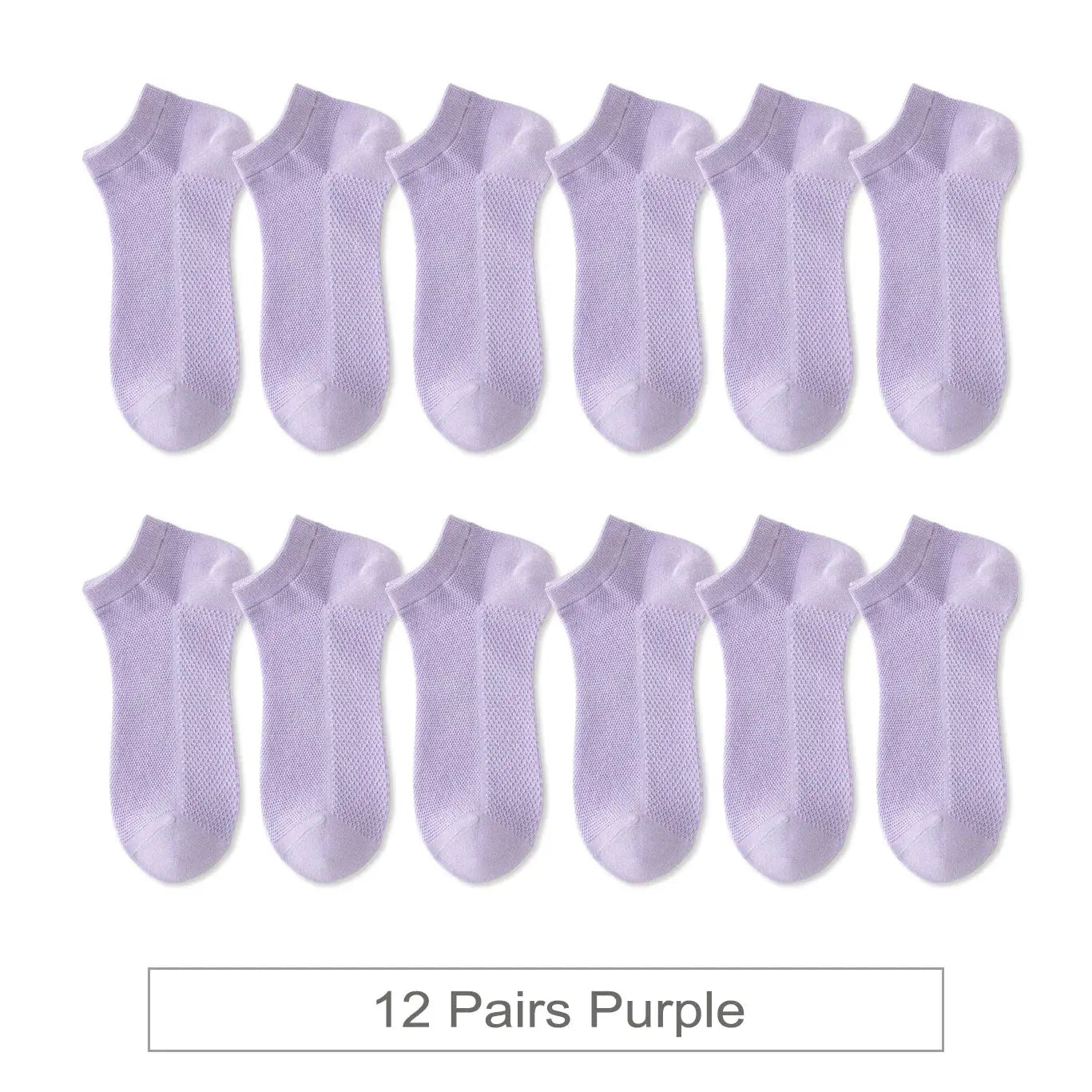 Woman Cotton Socks Short Thin Mesh Breathable Liebe - Making Life Easier