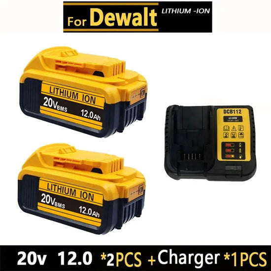Batteria DEWALT 20v/60V DCB606 DCB609 DCB182 DCB205 DCB206 DCB209 utensile elettrico batteria 18V batteria 6AH 9AH.