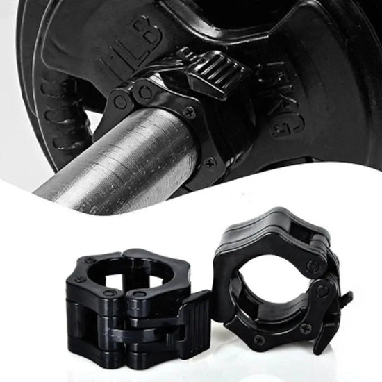 Collari Spinlock Bilanciere Collare Blocco Manubri Clip Morsetto Barra di sollevamento pesi Palestra Manubri Fitness Body Building - My Hashtag Shop