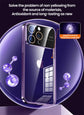Custodia protettiva per fotocamera con obiettivo in vetro duro trasparente per PC con placcatura di lusso per iPhone 15 13 11 12 14 Pro Max Copertura completa per paraurti trasparente - My Hashtag Shop