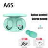 TWS A6S cuffie Bluetooth Wireless auricolari Noice Cancelling auricolari cuffie Bluetooth con microfono per Huawei Xiaomi Redmi HASHTAG