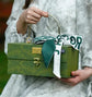 Metal Handheld Gift Box With Luxury Scarf. Liebe - Making Life Easier