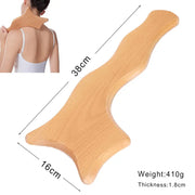 Strumenti per massaggio in legno Massaggiatore per drenaggio linfatico in legno Strumenti per modellare il corpo anticellulite per bellezza, Gua Sha, sollievo muscolare dolorante HASHTAG