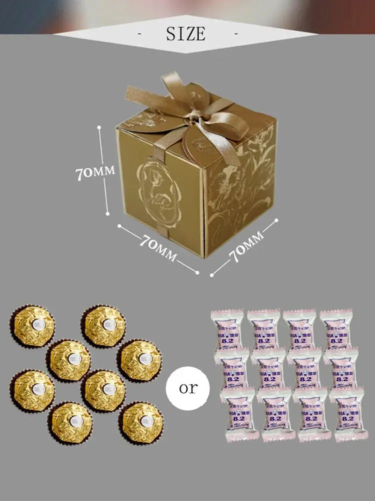 Tulips Flower Candy Box Gift Cardboard Boxes. Liebe - Making Life Easier