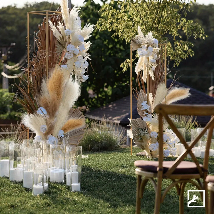 Artificial Pampas Grass 6PCS Event or Home Decoration Liebe - Making Life Easier