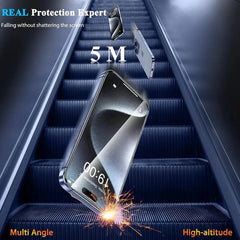 4 pezzi di vetro temperato per iPhone 16 15 14 13 12 11 Pro Max protezione dello schermo per iPhone 7 8 Plus X XS Max XR pellicola protettiva in vetro HASHTAG