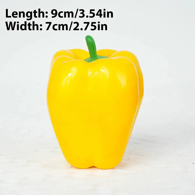 Artificial PE Pepper green simulated vegetables fruit model party. Liebe - Making Life Easier