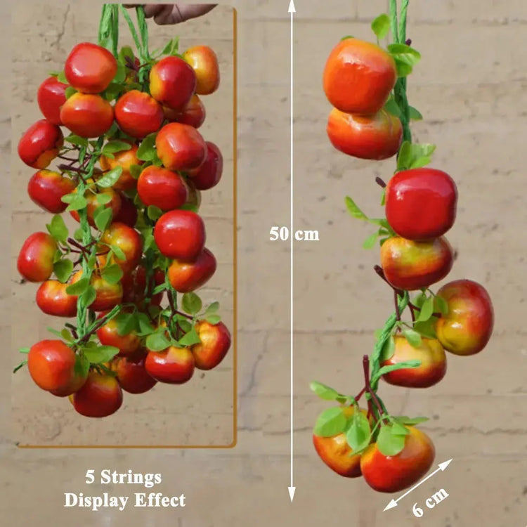 Artificial strings model assorted vegetables and fruits. Liebe - Making Life Easier