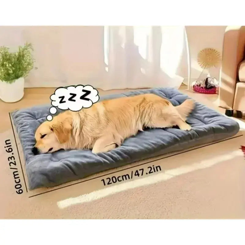Divano letto per cani di peluche di grandi dimensioni, tappetino per cani in poliestere super morbido addensato, per letto per cani di piccola, media e grande - My Hashtag Shop