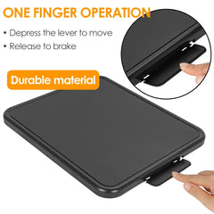 Kitchen Appliance Tray Slide Out Smooth Wheels Under Cabinet Appliance Sliding Tray Non-Slip Countertop Sliding Coffee Tray HASHTAG