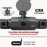 Dashcam 4 canali wifi car dvr cruscotto telecamere per auto way back box modalità parcheggio 24 ore anteriore e posteriore interno 360 dash cam - My Hashtag Shop