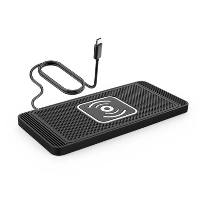 Caricatore per auto wireless Tappetino di ricarica 15w Caricatore rapido Qi antiscivolo per caricatore per telefono wireless per auto per Android per IPhone 11/12/13/14 - My Hashtag Shop