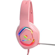 Cuffie da gioco per PC/PS4/PS5 EKSA E1000 7.1 Surround RGB Gaming Headset Gamer cuffie cablate USB con microfono a cancellazione di rumore HASHTAG