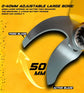 Cesoie da potatura elettriche senza spazzole 2 marce Forbici elettriche a batteria Albero da frutto Bonsai Taglierina da giardino per Dewalt 20V Batteria Pin