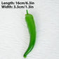 Artificial PE Pepper green simulated vegetables fruit model party. Liebe - Making Life Easier