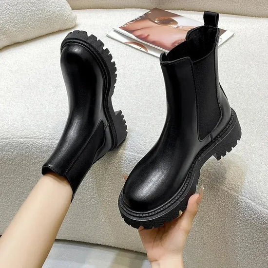Thick-soled Women Winter Comfortable Shoes Liebe - Making Life Easier