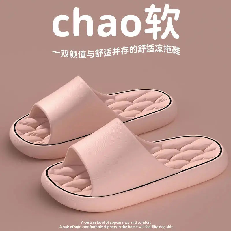 Summer slippers Non-slip flat sandals - HASHTAG