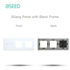 BSEED Wifi Smart termostati caldaia elettrica riscaldamento a pavimento dell'acqua Controller centrale interruttore presa pannello in vetro parte accessorio fai da te HASHTAG