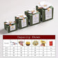 Wedding Candy Box Green Creative Flower Square Exquisite Personalized. - HASHTAG