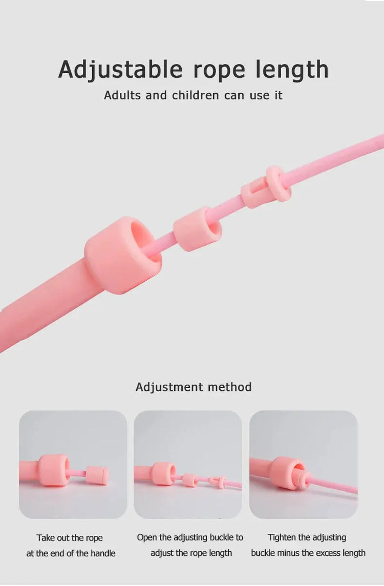 1 Pz 2.8 M Peed Abilità Corda per Saltare Per Adulti Salto Perdita di Peso Bambini Sport Portatile Fitness Attrezzature da Palestra Professionale Uomini Donne - My Hashtag Shop