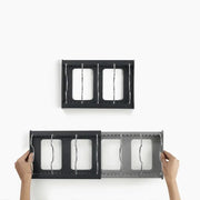 telescopic storage compartment Kitchen Drawer Organizer - Multifunctional Storage for Pots, Pans, Pot Lids and Baking Trays, Spatula HASHTAG