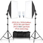 SH Kit di illuminazione Fotografia 50x70CM Softbox Sistema di illuminazione professionale con lampadine fotografiche E27 Attrezzatura per studio fotografico - My Hashtag Shop