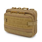 Borsa Tattica Multifunzionale per Trekking, Campeggio, Escursionismo, Viaggi, Arrampicata, Pesca, Grande Capacità, Borsa Molle per Attività all&