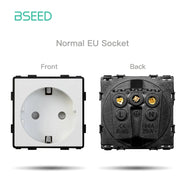 BSEED Wifi Smart termostati caldaia elettrica riscaldamento a pavimento dell'acqua Controller centrale interruttore presa pannello in vetro parte accessorio fai da te HASHTAG