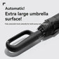 Ombrello da uomo completamente automatico con design ad anello e fibbia a 20 costole, pieghevole, extra large, resistente, doppio ombrellone da DONNA