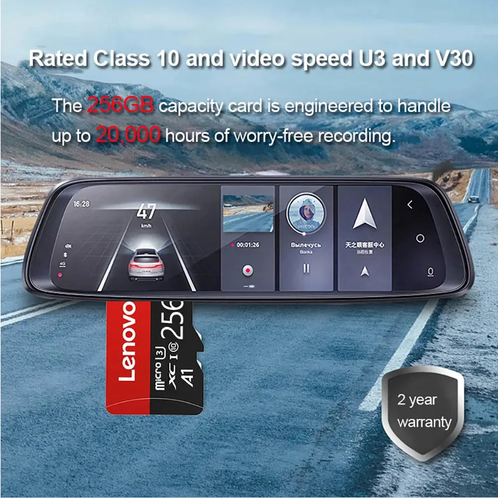Scheda di Memoria Lenovo 1TB, Alta Velocità per Video Full HD, Scheda MINI SD 512GB, 256GB, 128GB, 64GB, Ultima Versione Micro SD per Telefono/Tablet/PC - My Hashtag Shop