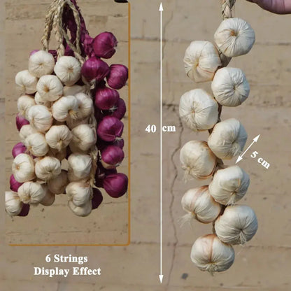 Artificial strings model assorted vegetables and fruits. Liebe - Making Life Easier