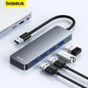 Baseus Usb Hub 4 porte ABS Hub Usb 3 0 per Laptop adattatore Multi Splitter per Xiaomi Lenovo Macbook PC accessori per Computer HASHTAG