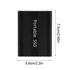 SSD esterno per unità SSD mobile ad alta velocità SSD portatile da 500 GB per computer, telefono, PC domestico, laptop HASHTAG