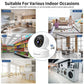 Telecamera di sicurezza interna Vstarcam per la casa 360 °   Copertura Visione notturna a colori Rilevazione movimento audio bidirezionale Personalizza la zona - My Hashtag Shop
