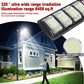 Lampada Solare da Esterno 15000W Ultra Potente Lampione Solare 320 °   Lampada da Giardino con Sensore IR per Illuminazione dal Tramonto all&